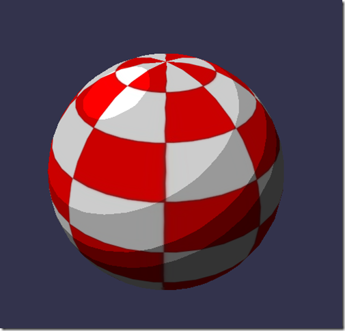 Cell shading shader result