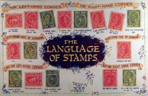 Uncovering the Secret Coded Language of Postage Stamps