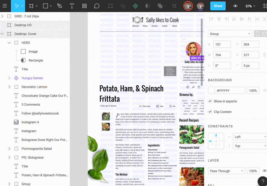 Figma for live multiplayer designing