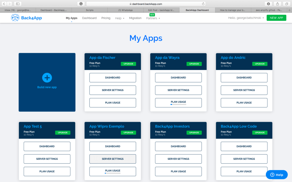 multi tenant dashboard